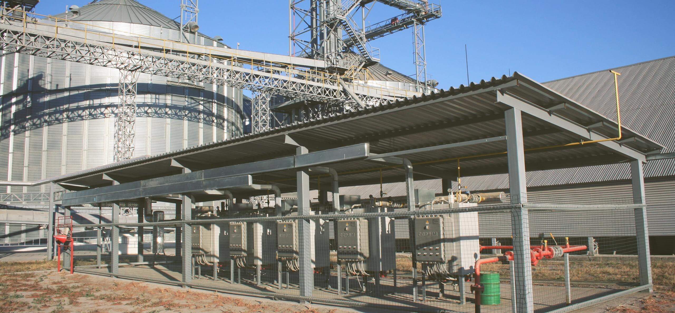 Фланцевый фильтр грубой очистки газа Batu