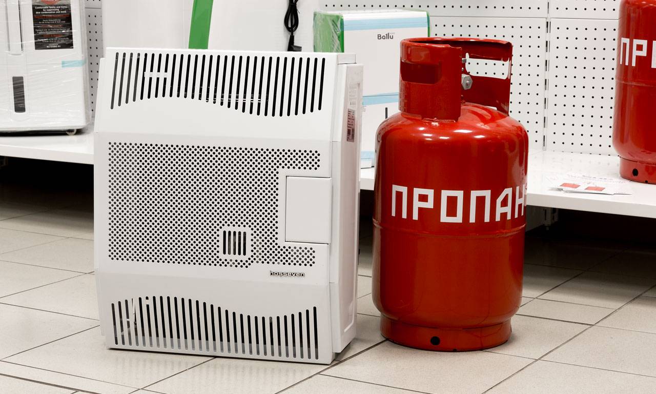 Газовый конвектор пропан-бутан