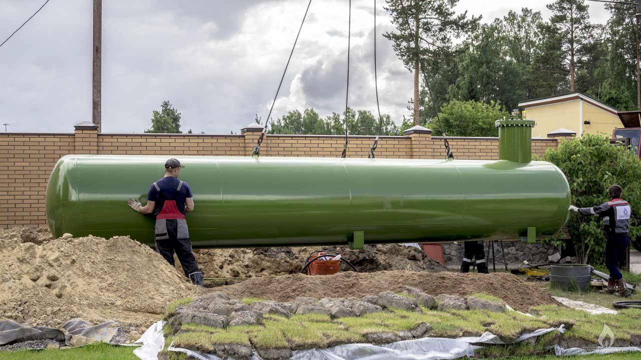 Автономная газификация начинается с проекта и с установкой газгольдера