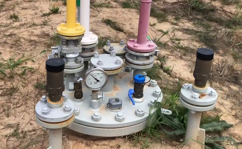 Обвязка резервуара СУГ или газозапорная арматура