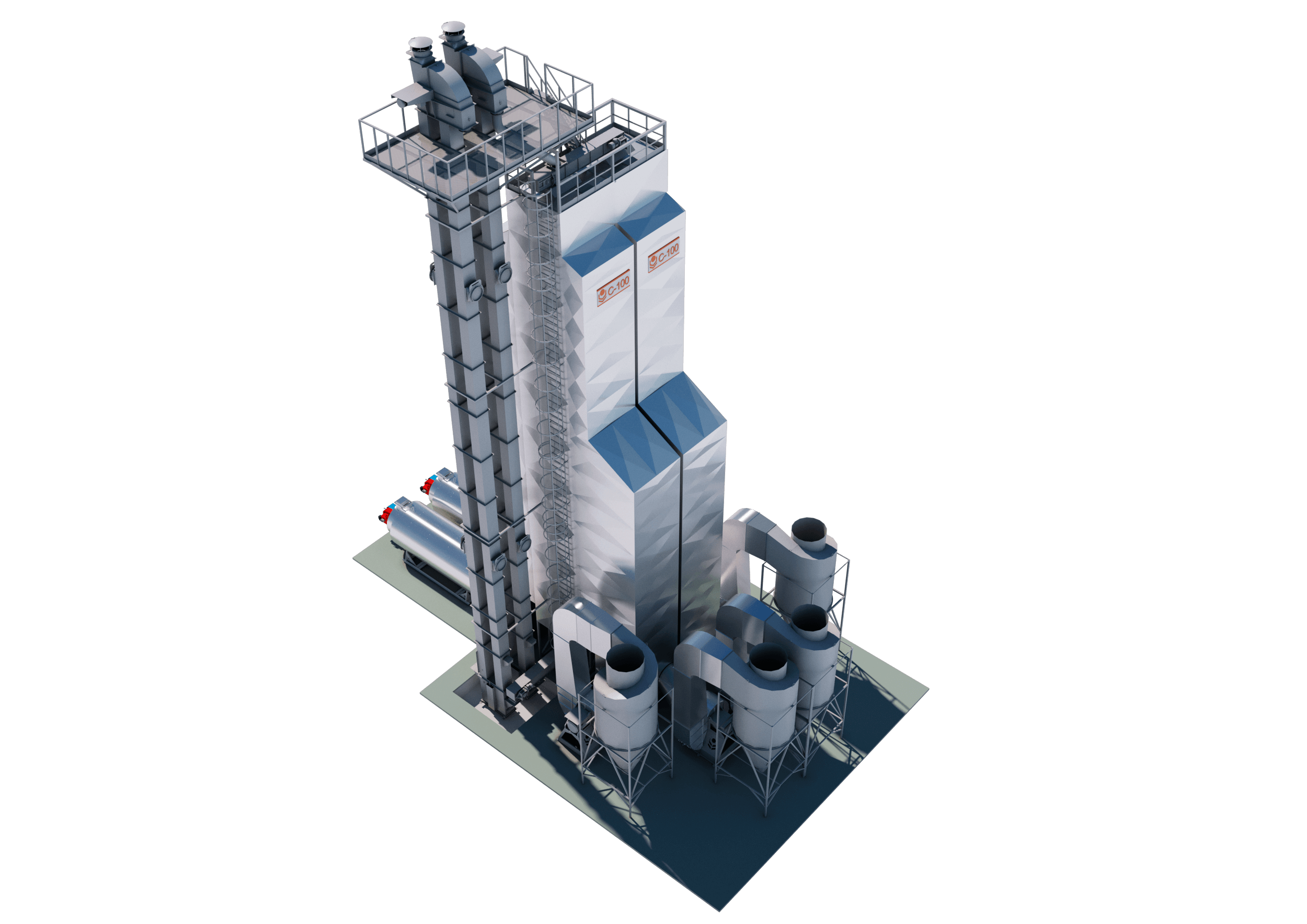 Газоснабжение Зерносушилок